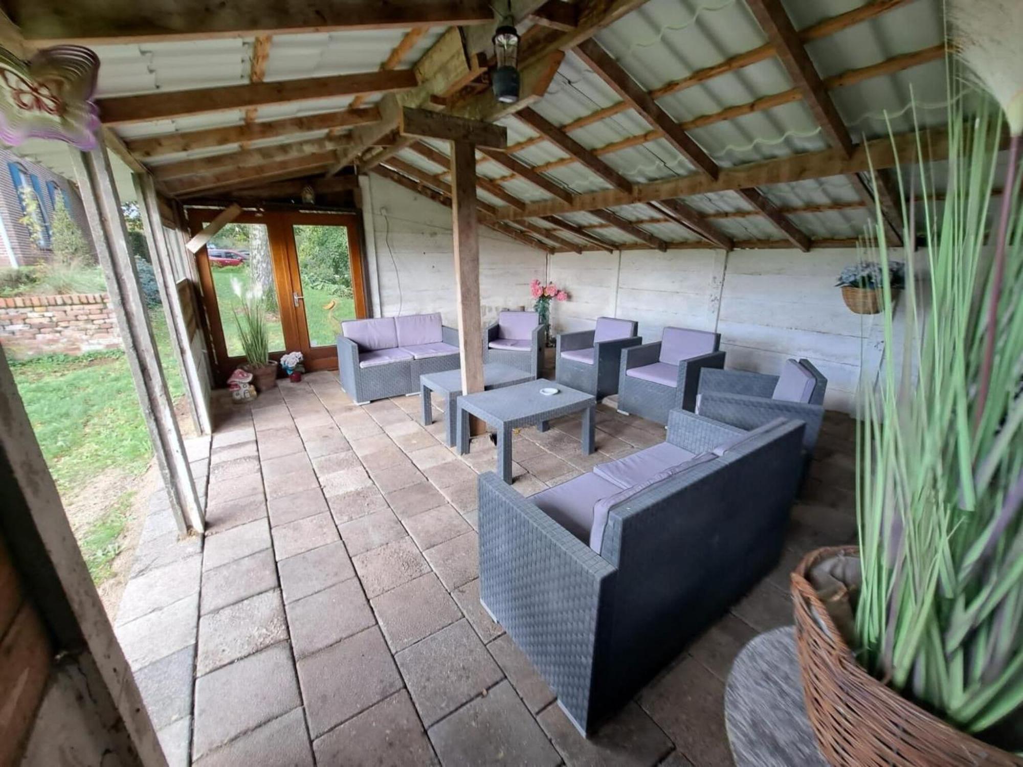 Cozy Holiday Home In Haps Eksteriør bilde